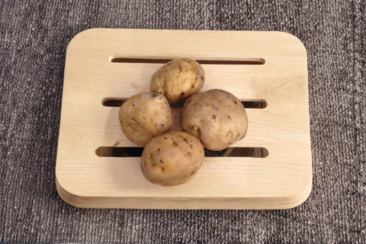 Irish Cobbler Seed Potatoes 10 lbs – White Skin Root Vegetable Tubers for Garden Planting, Solanum tuberosum