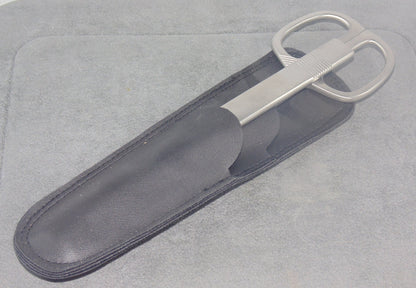 Office Shear and Letter Opener in Leather Sheath 9"