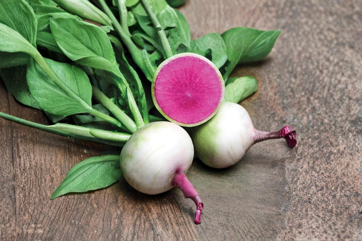 Watermelon Radish Seeds 250+ | Raphanus sativus | Heirloom Root Vegetable for Cool Season Gardens