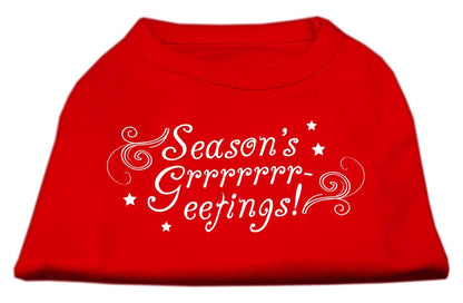 Christmas Pet Shirt, "Season's Greetings"