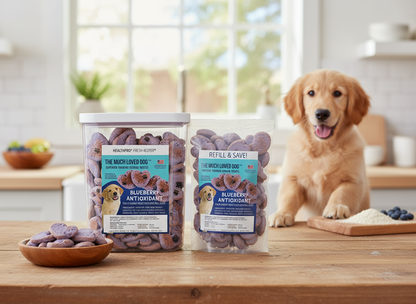 Much Loved Dog Training Treats Blueberry Antioxidant 6 Oz
