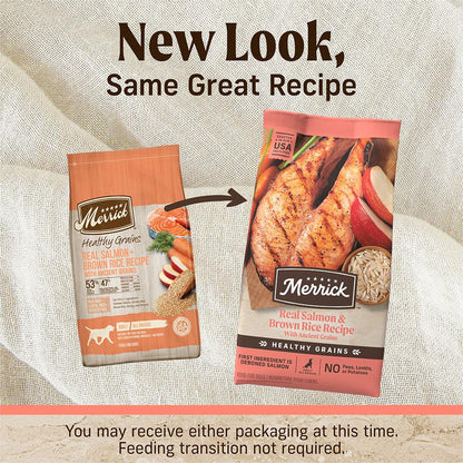 Merrick Classic Healthy Grains Salmon and Brown Rice Dry Dog Food