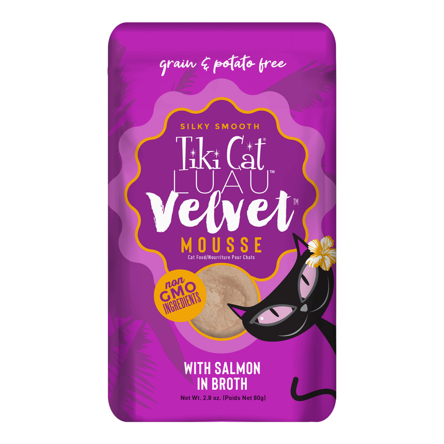 Tikicat Adult Velvet Mousse Salmon (2.8oz)