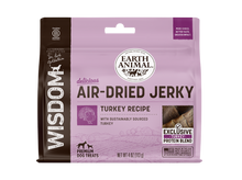 Earth Animal Wisdom Air Dried Turkey Jerky Dog Treats (4oz)