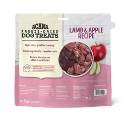 Acana Freeze Dried Lamb and Apple Dog Treats (3.25oz)