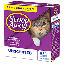 Scoop Away Unscented Cat Litter (25lb)