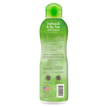 Tropiclean Oatmeal and Tea Tree Oil Medicated Itch Relief Dog Shampoo (20oz)