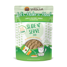 Weruva Adult Slide Let's Make a Meal Lamb and Mackerel Pate Cat Food (2.8oz)
