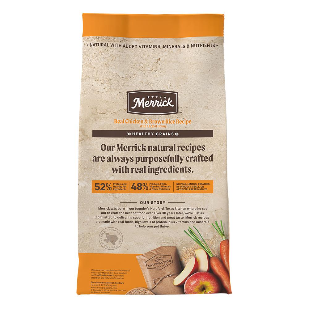 Merrick Classic Healthy Grains Chicken and Brown Rice Dry Dog Food