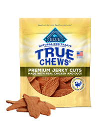 Blue Buffalo True Chews Jerky Cuts Chicken and Duck Dog Treats (10oz)