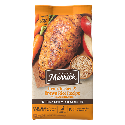 Merrick Classic Healthy Grains Chicken and Brown Rice Dry Dog Food
