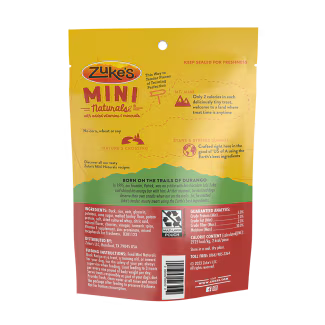 Zuke’s Adult Mini Naturals Duck Dog Treats (6oz)