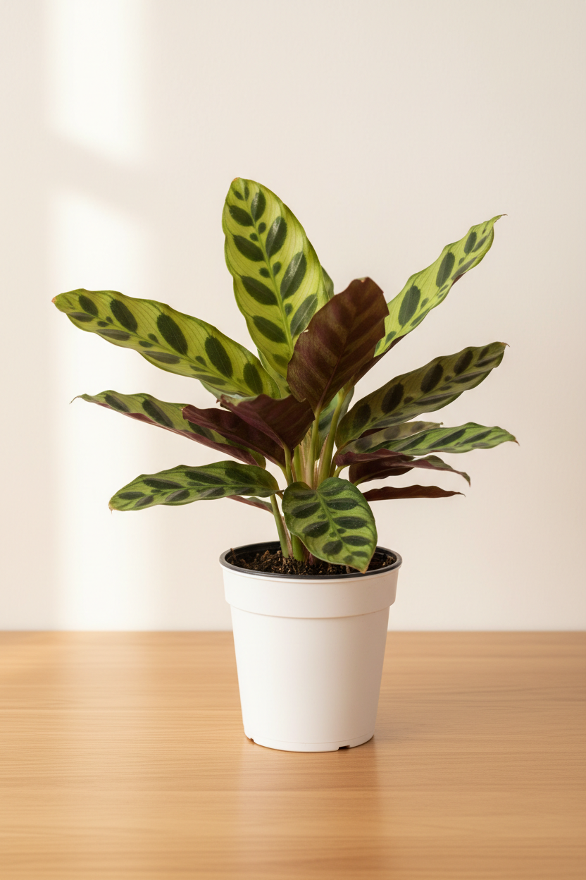 Calathea Lancifolia 'Rattlesnake' - 6" Pot - NURSERY POT ONLY