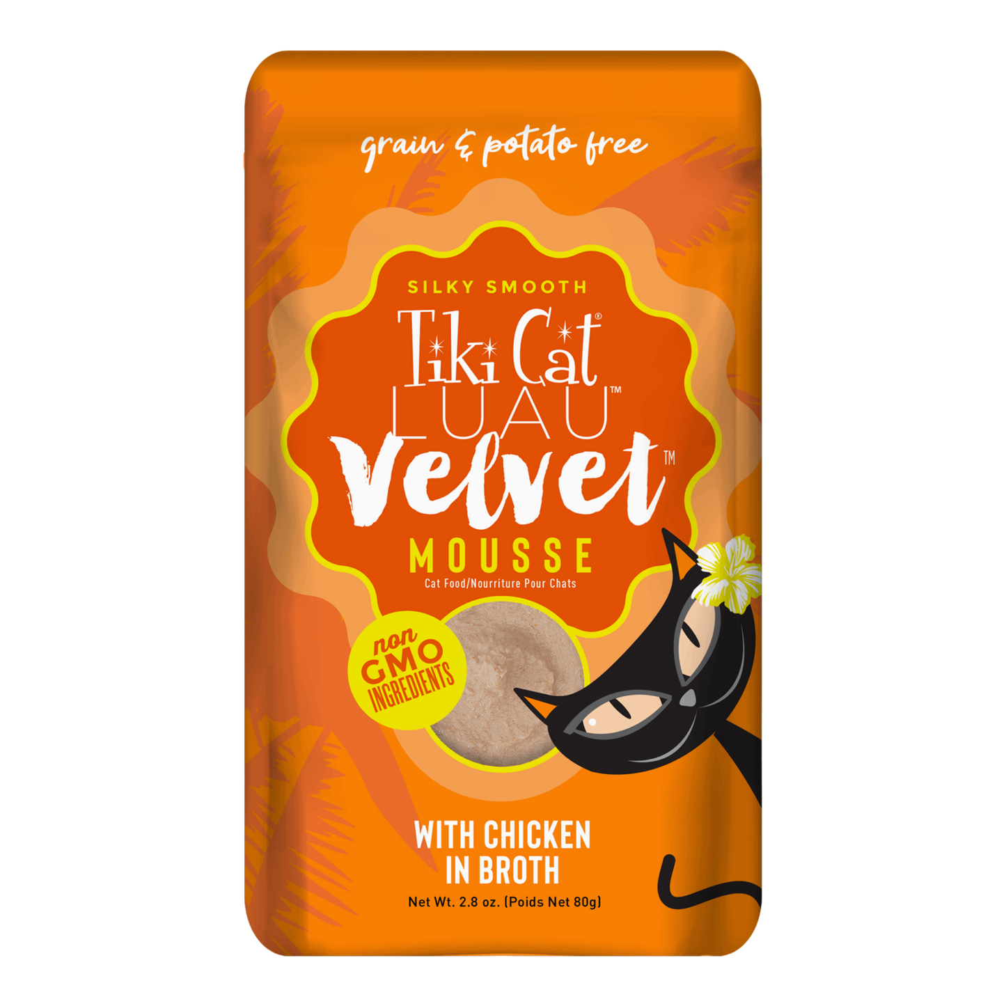 Tikicat Adult Velvet Mousse Chicken (2.8oz)