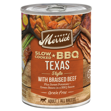 Merrick Slow Cooked Grain Free Adult Texas Beef Wet Dog Food (12.7oz)