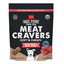 Wagmore Meat Cravers Beef Dog Treats (5oz)