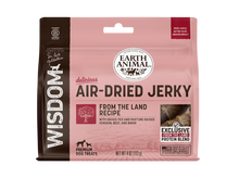 Earth Animal Wisdom Air Dried From The Land Jerky Dog Treats (4oz)