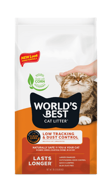 Worlds Best Low Tracking & Dust Control Unscented Cat Litter