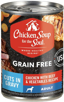 Chicken Soup for the Soul GF Chicken, Beef and Vegetables Wet Dog Food