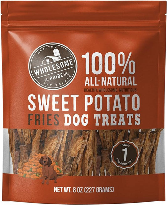 Wholesome Pride 100% Natural Sweet Potato Dog Fries