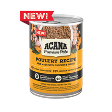 Acana Adult Grain Free Pate Poultry Wet Dog Food (12.8oz)