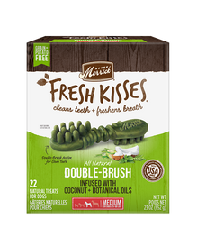 Merrick Fresh Kisses Coconut Dental Treats For Medium Dogs (23oz) (22Ct)