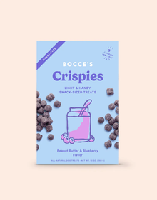 Bocce's Crispies Peanut Butter and Blueberry Dog Treats (10oz)