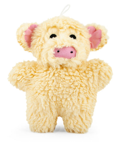 Jeffers Animal Fuzzies Plush Squeaker Dog Toys