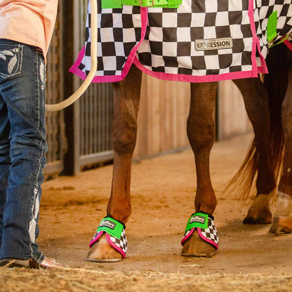 Jeffers Expression No-Turn Bell Boots for Horses, Pair