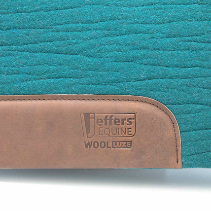 Jeffers WoolLuxe 100% Wool Equine Saddle Pad – Cushioned, Breathable, and Shock-Absorbing