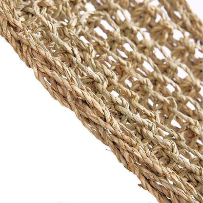 Comfortable and Natural Straw Reptile Bed Hammock for Basking and Relaxation