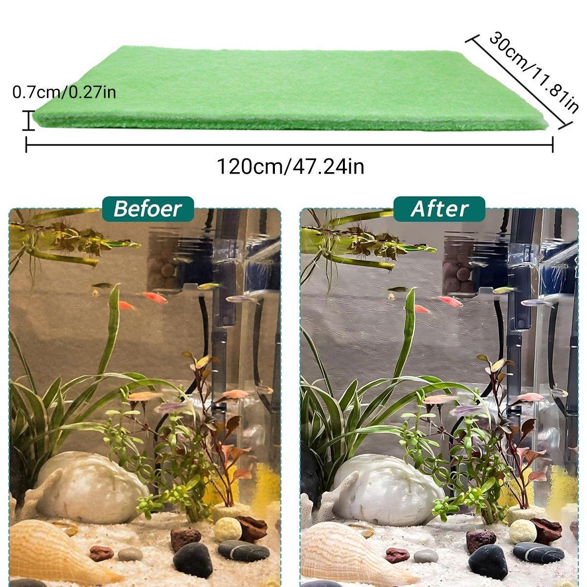 Aquarium Filter Sponge Foam Cotton Pad for Fish Tank Pond Pump Replacement