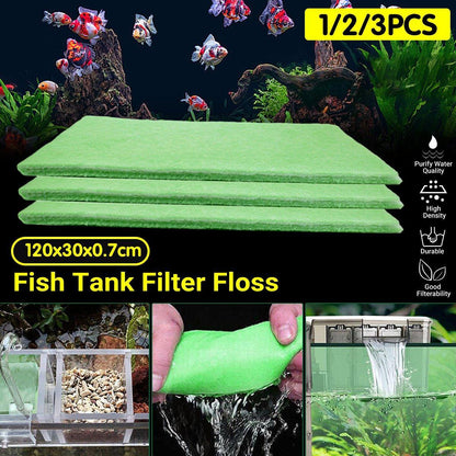 Aquarium Filter Sponge Foam Cotton Pad for Fish Tank Pond Pump Replacement