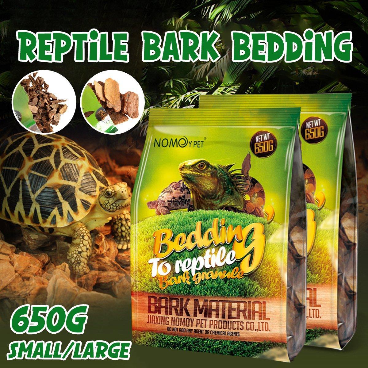 Reptile Bedding Substrate for Lizard Snake Tortoise Natural Bark Material