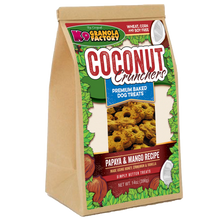 K9 Granola Factory Coconut Crunchers, Papaya & Mango Recipe Dog Treats (14oz)