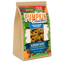 K9 Granola Factory Pumpkin Crunchers, Blueberry Recipe Dog Treats (14oz)