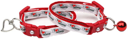 I Love a Soldier Cat Collar