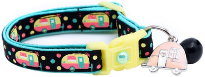 Happy Campers Breakaway Cat Collar