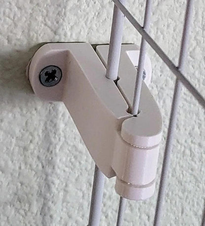 Xpen Wall Mount Brackets Long Design For Custom Pet Pen Configurations 4 Pack