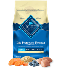 Blue Buffalo Adult Chicken and Brown Rice Dry Dog Food