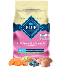 Blue Buffalo Life Protection Formula Adult Small Breed Chicken and Brown Rice Dry Dog Food