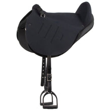 Mustang English Soft Ride Bareback Saddle, Black