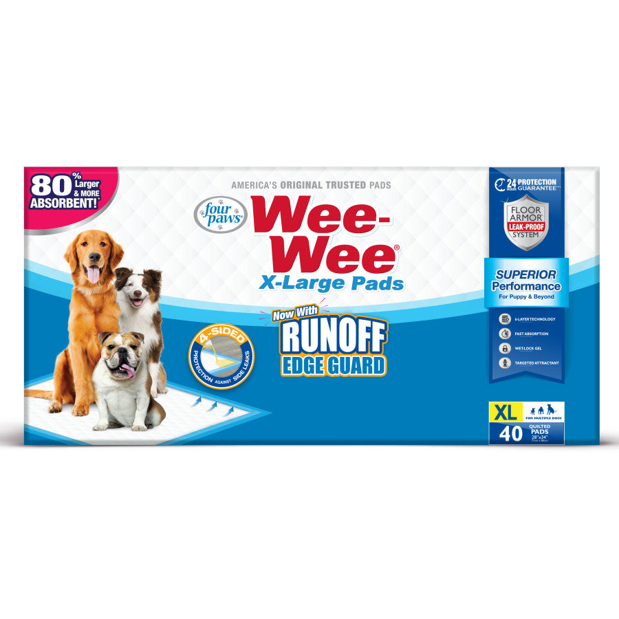 Four Paws Wee Wee Pads X-Large Pad 40pk