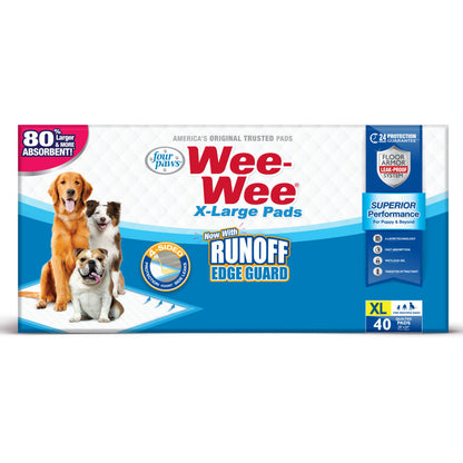 Four Paws Wee Wee Pads X-Large Pad 40pk