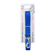Padded Grip Dog Leash – Durable Nylon, Comfortable, and Secure – 5ft.