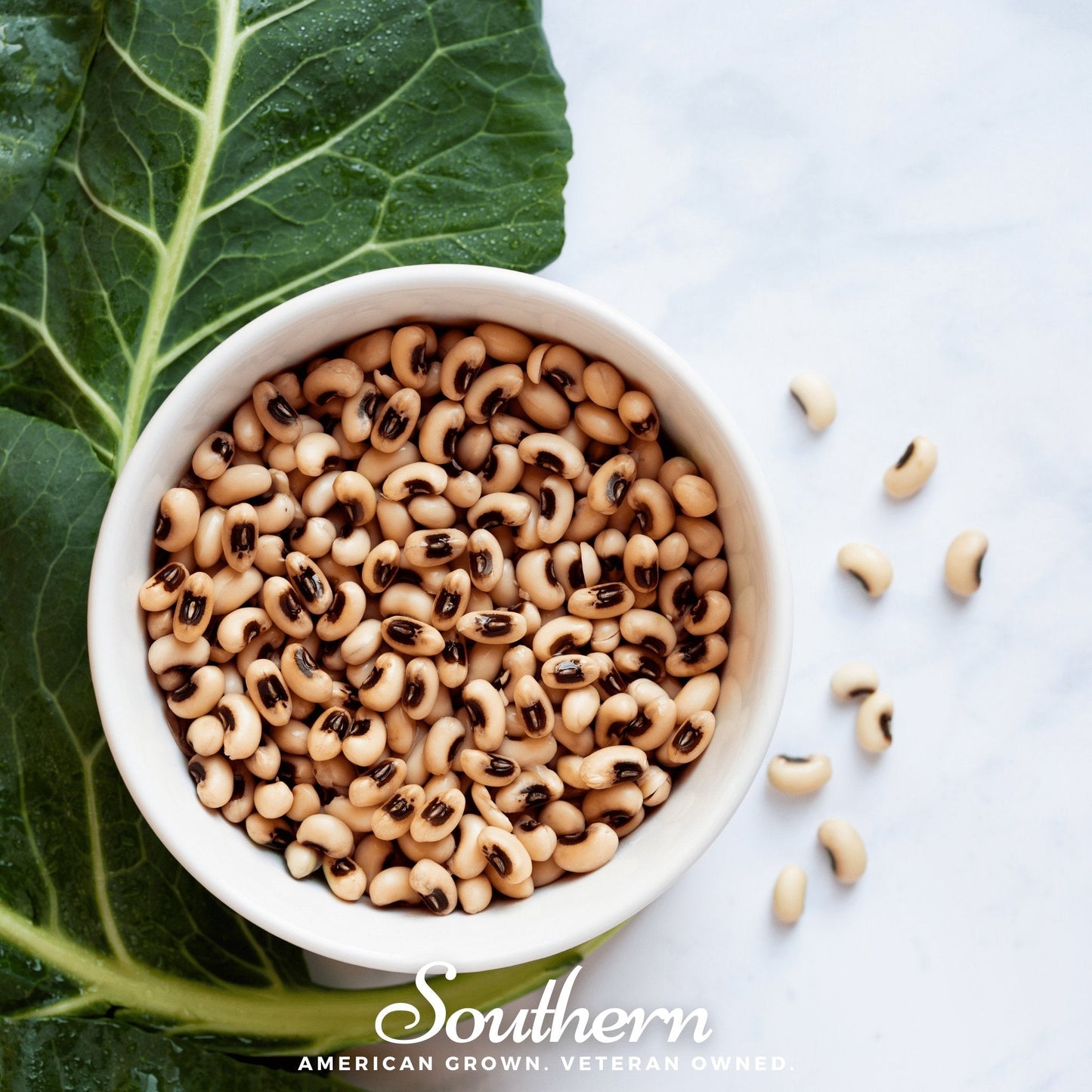 California Blackeye Pea Seeds – Heirloom Cowpea for Soups, Stews & Southern Cuisine, 50 Seeds