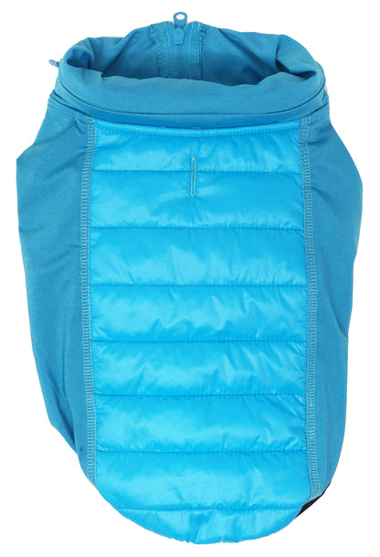 Pet Life ® 'Apex' Lightweight Hybrid 4-Season Stretch and Quick-Dry Dog Coat w/ Pop out Hood