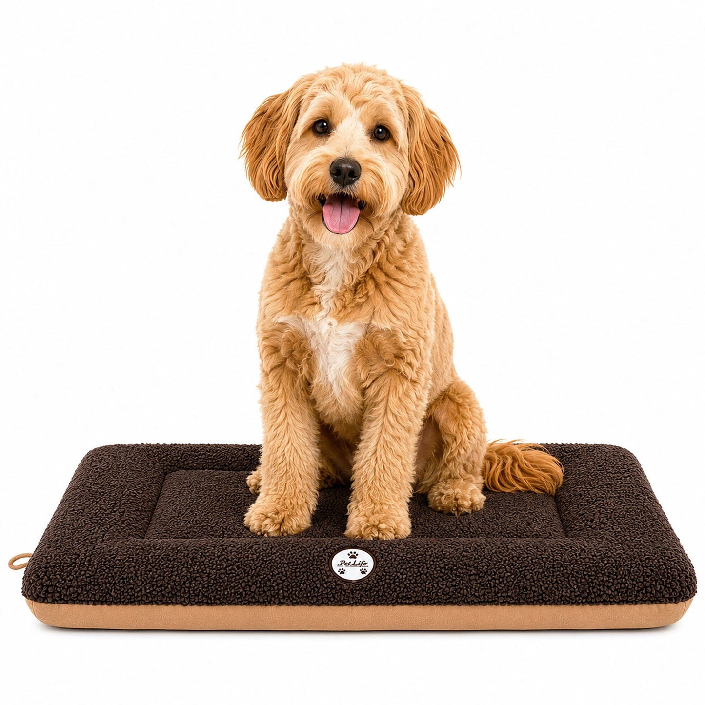 Pet Life ® 'Eco-Paw' Reversible Eco-Friendly Recyclabled Polyfill Fashion Designer Pet Dog Bed Mat Lounge
