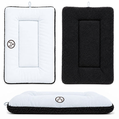 Pet Life ® 'Eco-Paw' Reversible Eco-Friendly Recyclabled Polyfill Fashion Designer Pet Dog Bed Mat Lounge