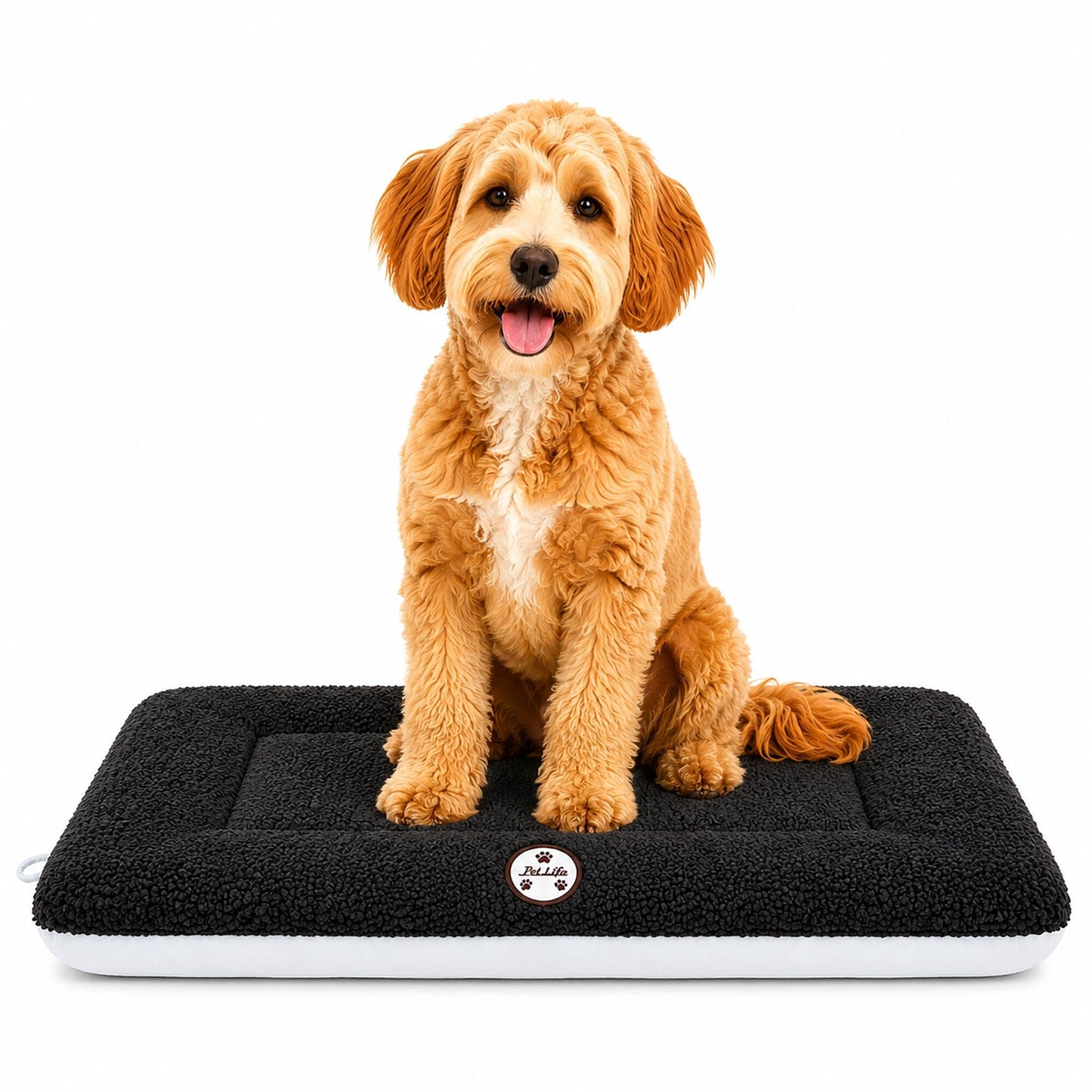 Pet Life ® 'Eco-Paw' Reversible Eco-Friendly Recyclabled Polyfill Fashion Designer Pet Dog Bed Mat Lounge